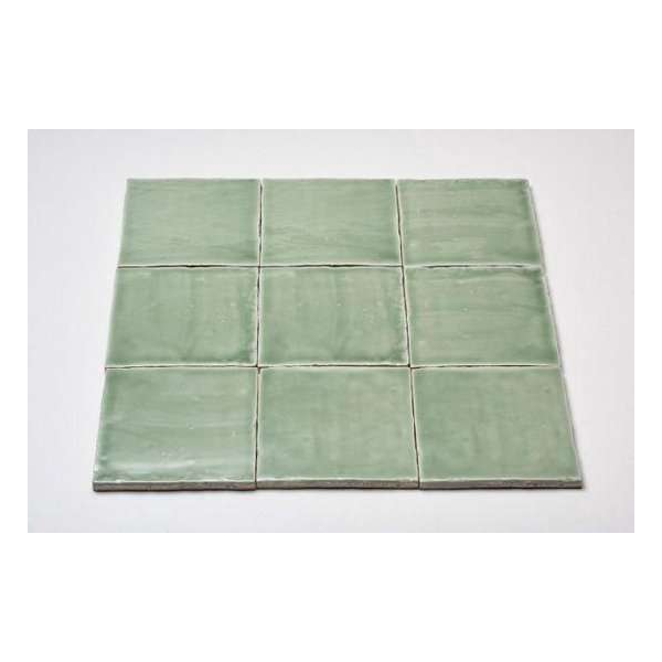Oud Hollands Handvorm Witjes | Appelgroen | 13x13 cm Tegels Oud Hollands Handvorm Witjes | Appelgroen | 13x13 cm Tegels