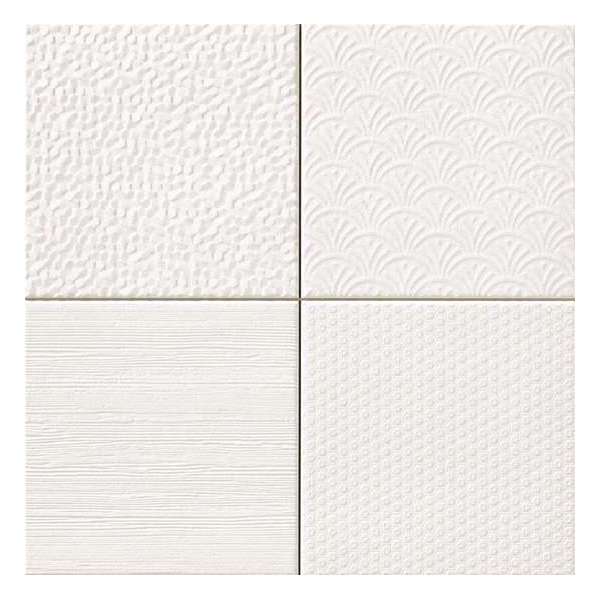 1,37m² - Wandtegels Glint Blanco - 44,2x44,2 1,37m² - Wandtegels Glint Blanco - 44,2x44,2