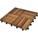 Terrastegels 30x30 cm acaciahout 30 st