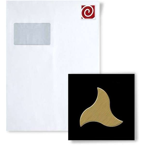 Mozaïek STAAL S-Ninja-Ti-GB Collectie Ninja titaan Gold geborsteld Mozaïek STAAL S-Ninja-Ti-GB Collectie Ninja titaan Gold geborsteld