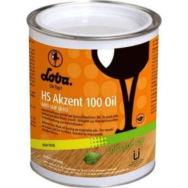 Lobasol HS Akzent 100 Oil Color Black 750ml Lobasol HS Akzent 100 Oil Color Black 750ml