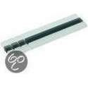 Listello Stick mozaiek wit/zwart 4,8x19,5 cm -  Mix Prijs per 1 stuk.