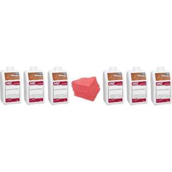 HG parketreiniger (HG product 54) Doos 6 Stuks + 10 Microvezeldoeken