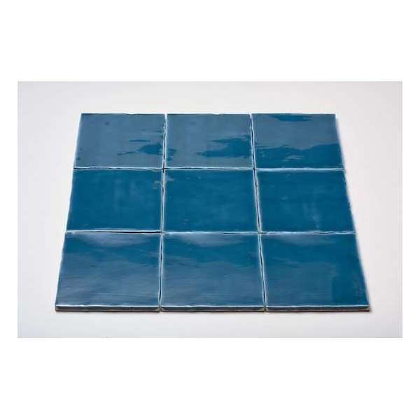 Oud Hollands Handvorm Witjes | Sea Blue | 13x13 cm Tegels Oud Hollands Handvorm Witjes | Sea Blue | 13x13 cm Tegels