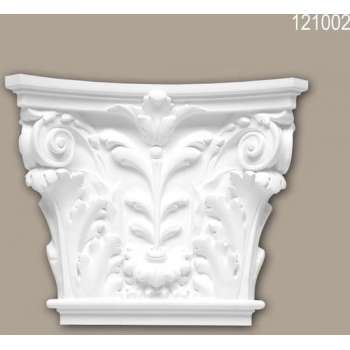 Pilaster kapiteel 121002 Profhome Sierelement Corinthische stijl wit