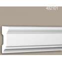 Raamrichel Profhome 482101 Exterieur lijstwerk Raamomlijsting Gevelelement neo-classicisme stijl wit 2 m