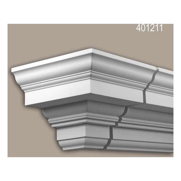 Buitenhoek Profhome 401211 Exterieur lijstwerk Hoeken voor Wandlijsten Gevelelement neo-classicisme stijl wit Buitenhoek Profhome 401211 Exterieur lijstwerk Hoeken voor Wandlijsten Gevelelement neo-classicisme stijl wit