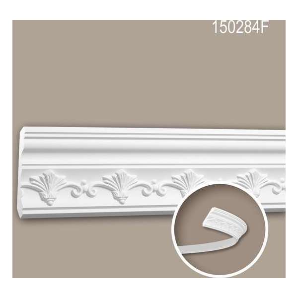 Kroonlijst 150284F Profhome Lijstwerk flexibele lijst Sierlijst neo-empire stijl wit 2 m Kroonlijst 150284F Profhome Lijstwerk flexibele lijst Sierlijst neo-empire stijl wit 2 m
