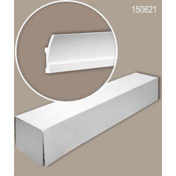 Profhome 150621 1 doos 8 stukken Kroonlijst 16 m
