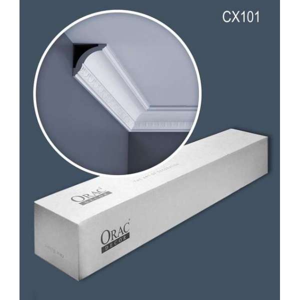 1 doos 22 Kroonlijsten Origineel Orac Decor CX101 AXXENT Plafondlijsten Sierlijsten 44 m 1 doos 22 Kroonlijsten Origineel Orac Decor CX101 AXXENT Plafondlijsten Sierlijsten 44 m