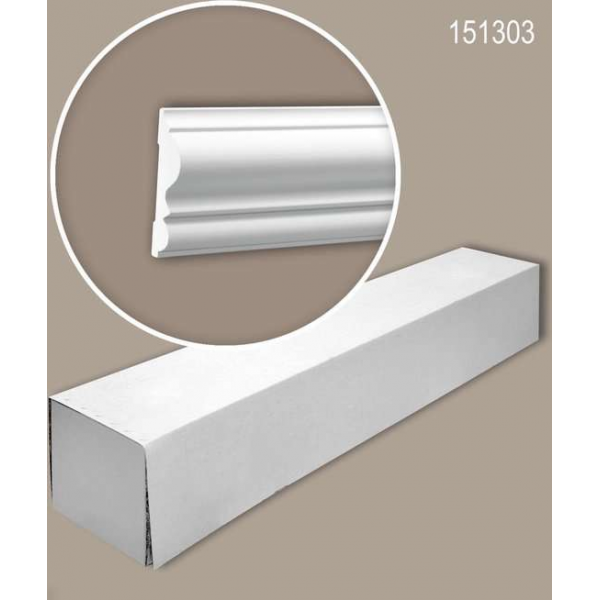 Profhome 151303 1 doos 18 stukken Wandlijst 36 m