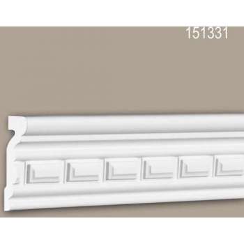 Wandlijst 151331 Profhome Lijstwerk Sierlijst neo-classicisme stijl wit 2 m