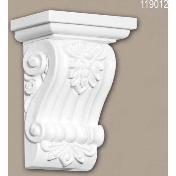 Console 119012 Profhome Sierelement Ionische stijl wit Console 119012 Profhome Sierelement Ionische stijl wit