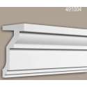 Kroonlijst Profhome 491004 Gevel profiel Sierlijst Lijstwerk neo-classicisme stijl wit 2 m