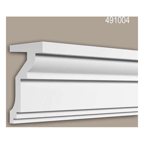 Kroonlijst Profhome 491004 Gevel profiel Sierlijst Lijstwerk neo-classicisme stijl wit 2 m Kroonlijst Profhome 491004 Gevel profiel Sierlijst Lijstwerk neo-classicisme stijl wit 2 m