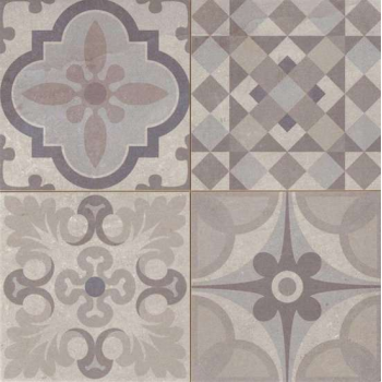 1.37m² - Vloer- en Wandtegels Skyros Gris Decor - 44,2x44,2 cm
