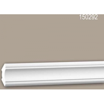 Kroonlijst 150292 Profhome Sierlijst Lijstwerk neo-classicisme stijl wit 2 m