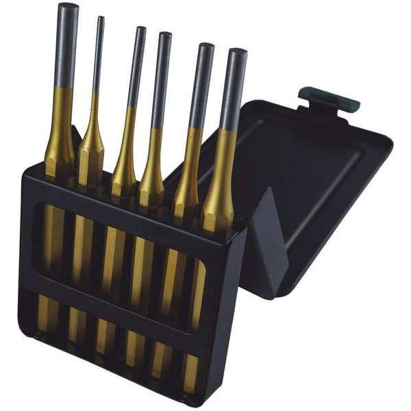 JBM Tools | Slagpen 6-Delig | Doorslag en pendrijverset staal | | JBM Tools | Slagpen 6-Delig | Doorslag en pendrijverset staal | |