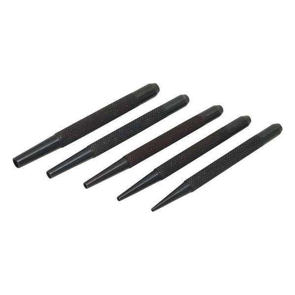 Silverline PC14 5 Delige spijker drevel set - 1,5 - 5mm Silverline PC14 5 Delige spijker drevel set - 1,5 - 5mm