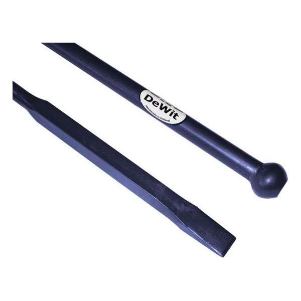 Stootijzer 1.20 mtr x40cm vierkant- knop/beitel - de Wit Stootijzer 1.20 mtr x40cm vierkant- knop/beitel - de Wit