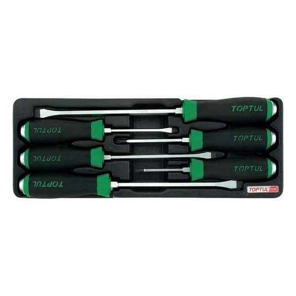 Inleg plastic schroevendraaiers go-through 6pcs Inleg plastic schroevendraaiers go-through 6pcs