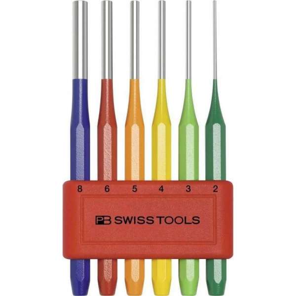 PB Swiss Tools pendrijverset 6 delig Rainbow - PB755.BLRB PB Swiss Tools pendrijverset 6 delig Rainbow - PB755.BLRB