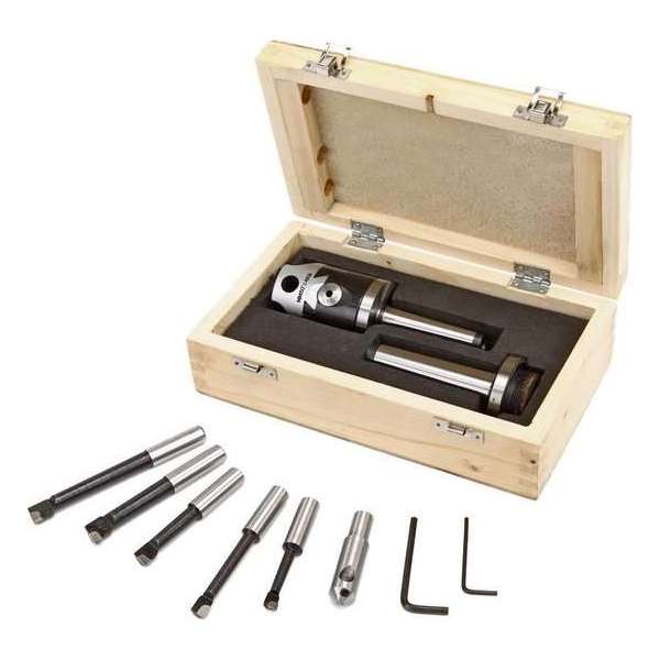 HBM 50 mm. MC2 en MC3 Kotterkop met 5 HM Beitels en Flycutter HBM 50 mm. MC2 en MC3 Kotterkop met 5 HM Beitels en Flycutter