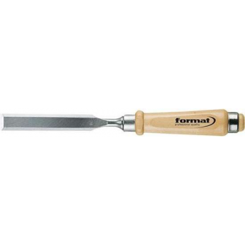 Steekbeitel met houten heft CV-staal 14mm FORMAT