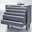 Datona® Premium gereedschapswagen extra breed - Zwart