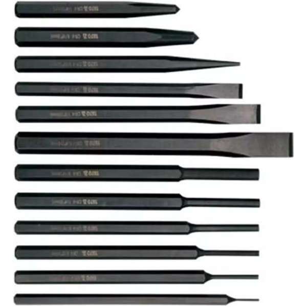 Yato Professional Chisel and Punch Set Choose botadores - 4714) Yato Professional Chisel and Punch Set Choose botadores - 4714)