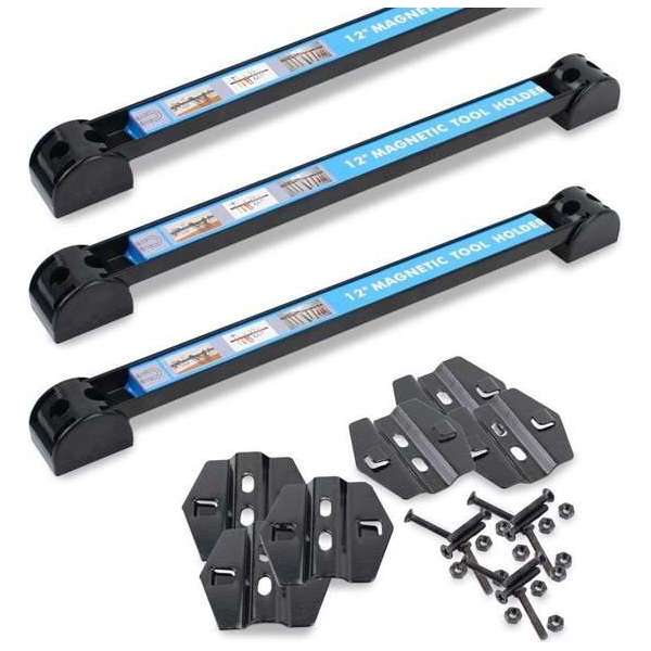 Datona® Magneetstrip voor gereedschapsbord 25 cm (set van 3 stuks) - Zwart Datona® Magneetstrip voor gereedschapsbord 25 cm (set van 3 stuks) - Zwart