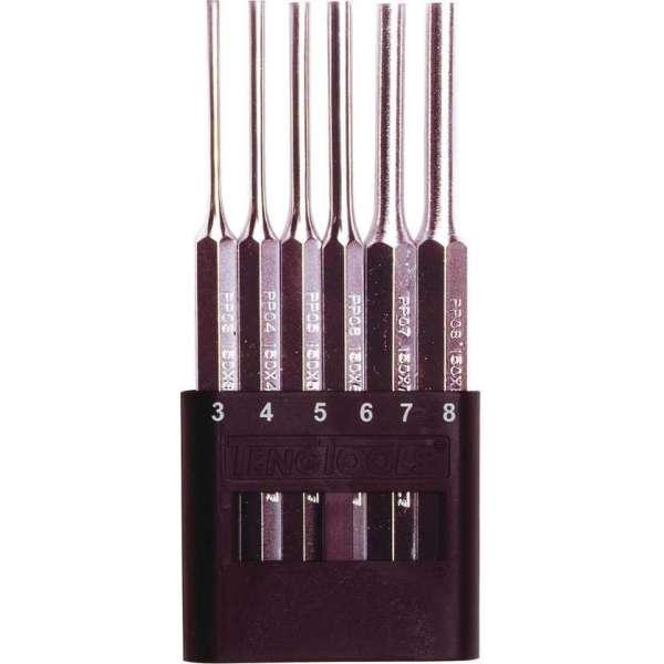 Teng Tools PPS06 6-delige Doorslagset - 3-8mm Teng Tools PPS06 6-delige Doorslagset - 3-8mm