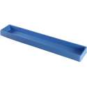 Datona® Vakverdeling met 1 compartiment - 10 stuks - Blauw