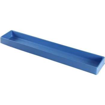Datona® Vakverdeling met 1 compartiment - 10 stuks - Blauw