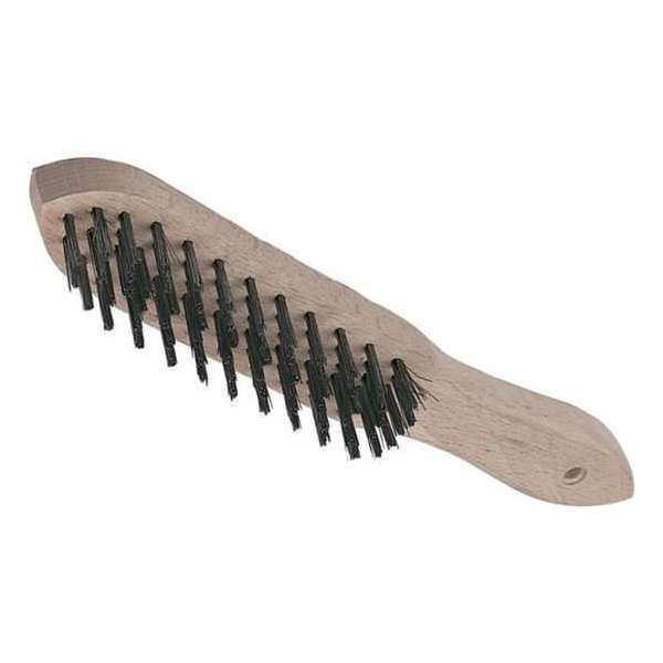 Stalen borstel - hout Stalen borstel - hout