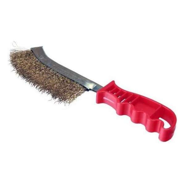 Koperen Hand draadborstel 2-stuks Koperen Hand draadborstel 2-stuks