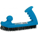 Silverline Easy-Grip Jumbo Staalborstel -200 x 50 mm.