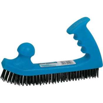Silverline Easy-Grip Jumbo Staalborstel -200 x 50 mm.