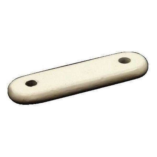 Homecorner - Vitrage Loodstaafje 13 gram - Wit - 1 zakje met 4 stuks Homecorner - Vitrage Loodstaafje 13 gram - Wit - 1 zakje met 4 stuks
