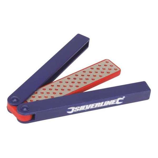 Silverline Vouwbare Diamant Wetsteen - 600/1200 Korrel Silverline Vouwbare Diamant Wetsteen - 600/1200 Korrel