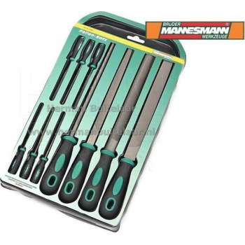 Mannesmann 10 Delige Vijlenset 61015