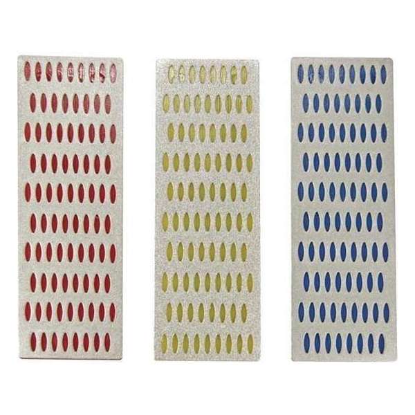 Toolland Wetsteen Diamant 15,4 X 5,2 Cm Grijs 3 Stuks Toolland Wetsteen Diamant 15,4 X 5,2 Cm Grijs 3 Stuks