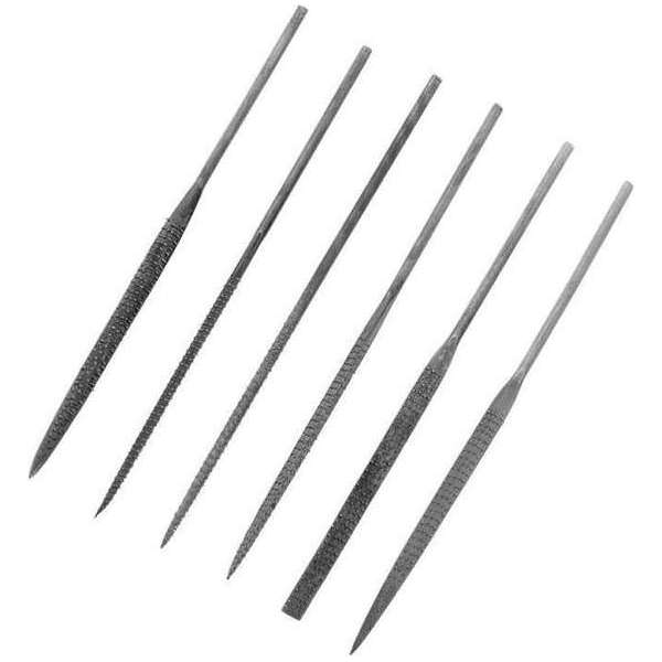 ModelCraft PFL6006 6-delige Naaldraspvijlenset (140 mm) Gereedschap ModelCraft PFL6006 6-delige Naaldraspvijlenset (140 mm) Gereedschap