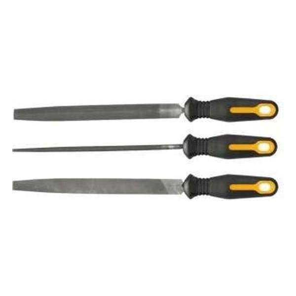 Topex Vijlenset 3x200mm Metaal T12 Topex Vijlenset 3x200mm Metaal T12