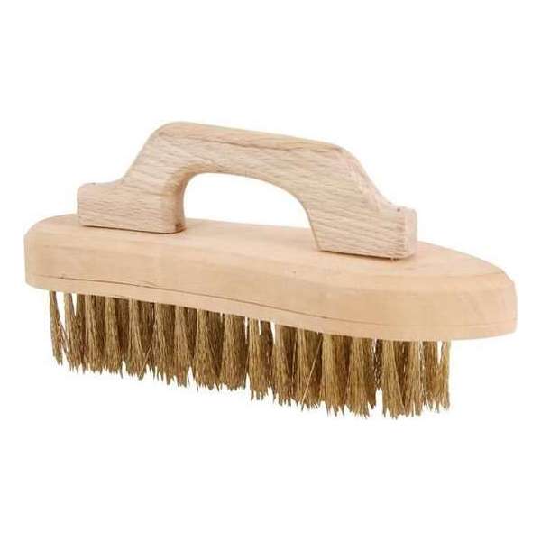 Toolland Staalborstel Natuursteen 24 Cm Hout/staal Naturel Toolland Staalborstel Natuursteen 24 Cm Hout/staal Naturel
