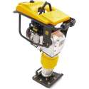 Professionele 6.5 PK Trilplaat, Vibratie Stamper Inclusief Wiel set en Motor Deksel