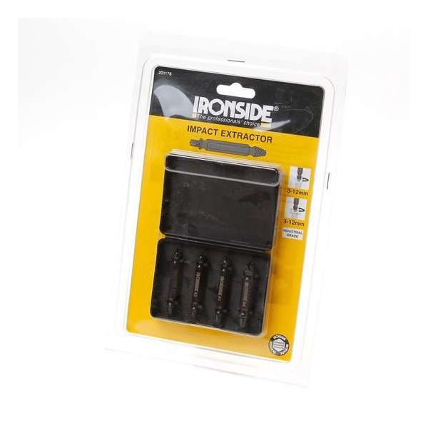 Ironside Schroefverwijderset 4 delig Ironside Schroefverwijderset 4 delig