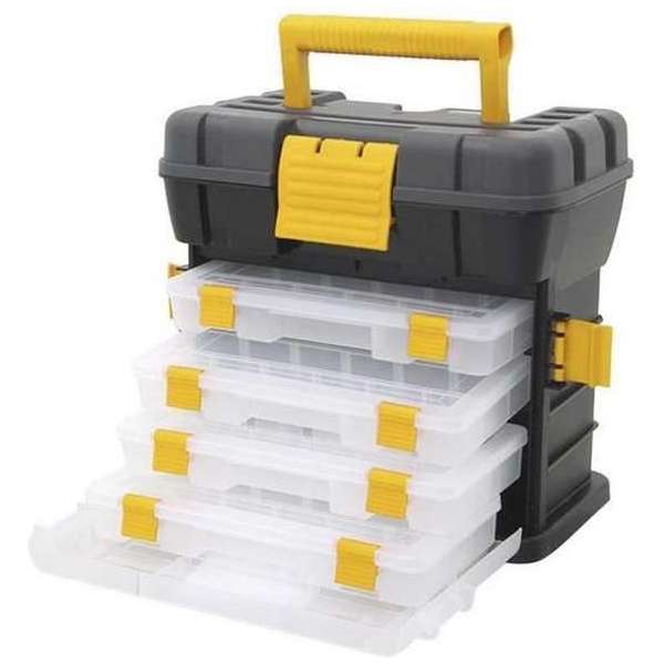 Gereedschapskist - met vakken - Parma Bricotech - (27 x 16 x 26 cm) - Ideaal - Handig Mee Te Nemen Gereedschapskist - met vakken - Parma Bricotech - (27 x 16 x 26 cm) - Ideaal - Handig Mee Te Nemen
