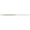 Diamantnaaldvijl 140mm halfrond Pferd