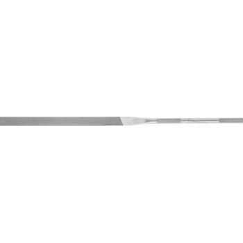 Precisie-naaldvijl Kap 0 Staal Vlak-stompe vijl 160mm Rüggeberg